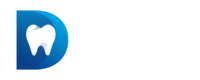 delta dental white logo with TR
